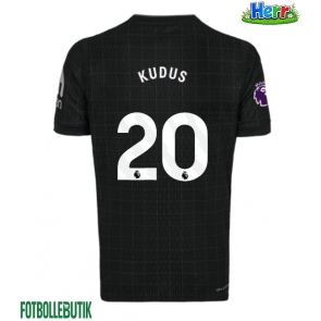 Tottenham Hotspur Mohammed Kudus #20 Bortatröja 2025-26 Kortärmad